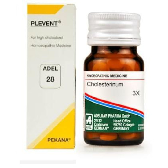 ADEL Anti-Cholestrinum Combo (ADEL 28 + Cholesterinum Trituration Tablet 3X) image