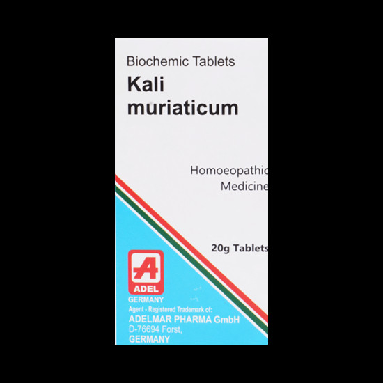 ADEL Kali Muriaticum Biochemic Tablet 3X image