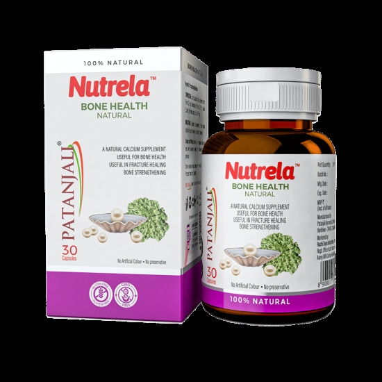 Patanjali Nutrela Bone Health Natural Capsule image