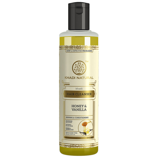 Khadi Naturals Ayurvedic Honey & Vanilla Hair Cleanser image