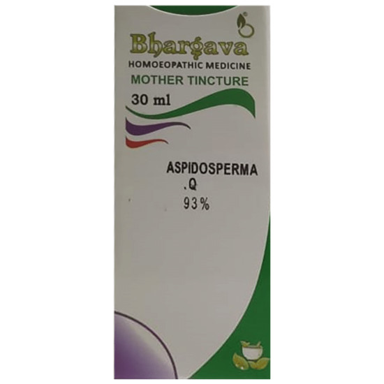 Bhargava Aspidosperma Q Mother Tincture image