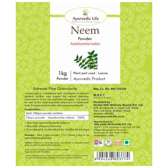 Ayurvedic Life Neem Powder image