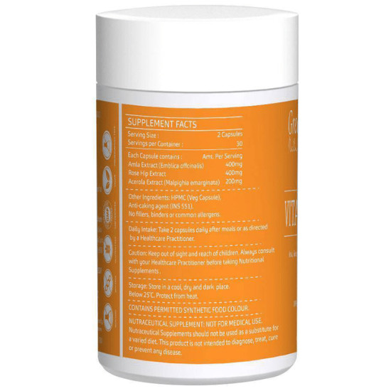 GreenOpia Naturals Vitamin C Capsule image