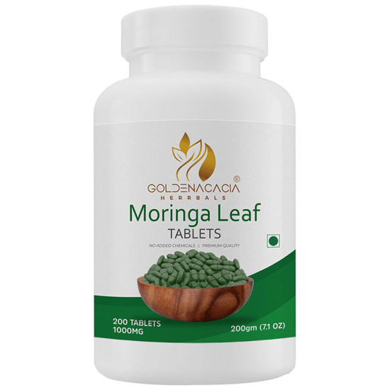 Goldenacacia Herrbals Moringa Leaf 1000mg Tablet image