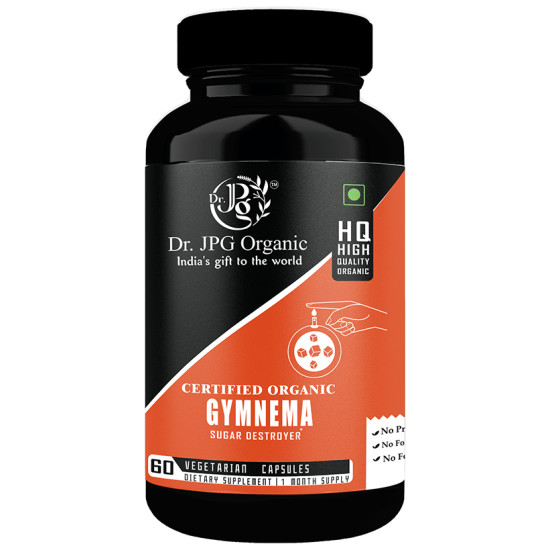 Dr. JPG Organic Gymnema Vegetarian Capsule image