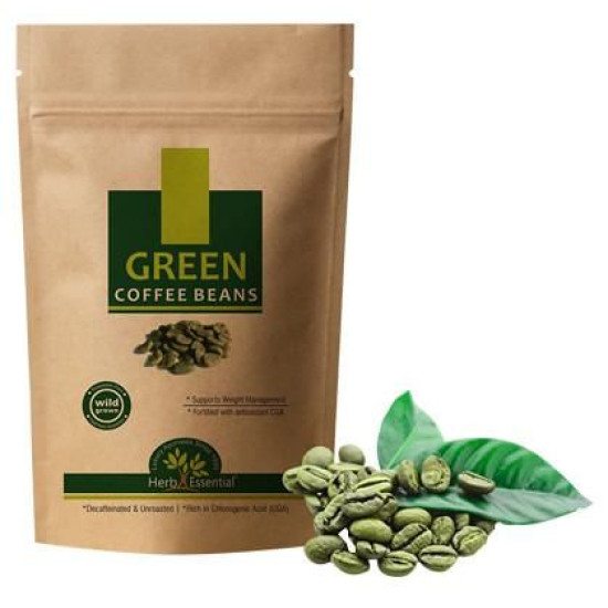 Herb Essential Decaffeinated & Unroasted Green Coffee Beans image