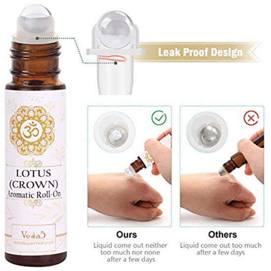 Veda5 Lotus Crown Aromatic Roll On image