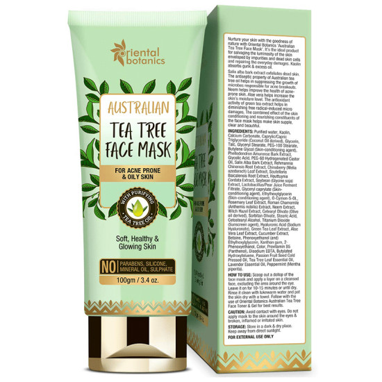 Oriental Botanics Australian Tea Tree Face Mask image