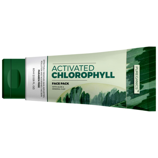 Pureganics Activated Chlorophyll Face Pack image