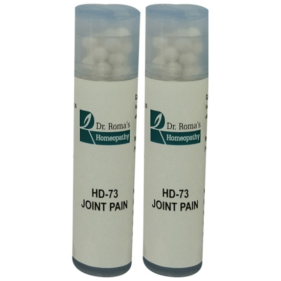 Dr. Romas Homeopathy HD-73 Joint Pain, 2 Bottles of 2 Dram image