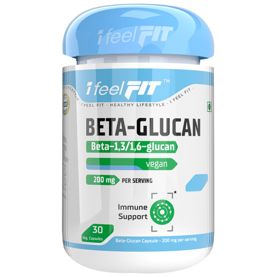 iFeelFIT Beta-Glucan Beta-1,3/1,6 Glucan 200mg Capsule image