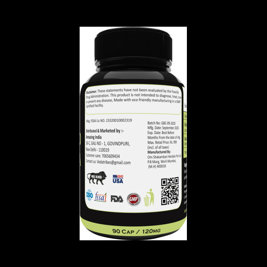 Veda Tribe Ginkgo Biloba Capsule image