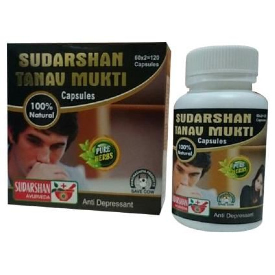 Sudarshan Ayurveda Tanav Mukti Capsule image