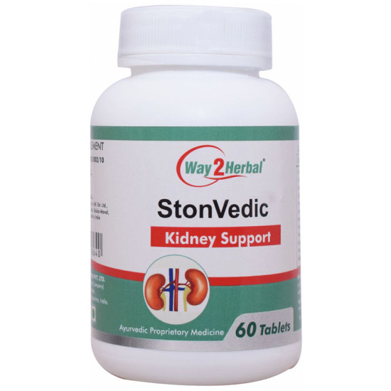 Way2Herbal Stone Vedic Kidney Support Tablet image