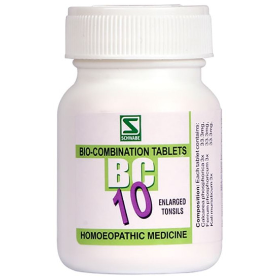 Dr Willmar Schwabe India Bio-Combination 10 (BC 10) Tablet image