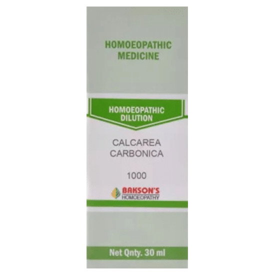 Bakson's Calcarea Carbonica Dilution 1000 CH image