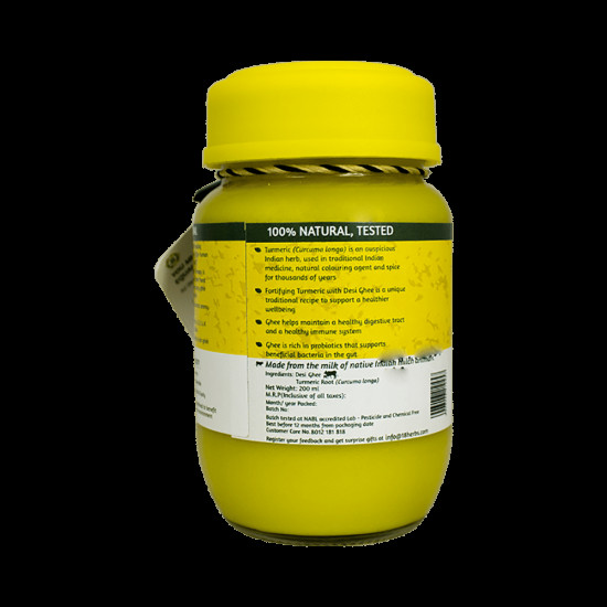 18 Herbs Organics Desi Ghee with Turmeric image