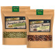 Herbolina Combo Pack of Pumkin Seeds & Coffee Beans (100gm Each) image