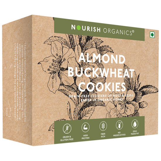 Nourish Organics Almond Buckwheat Cookies image